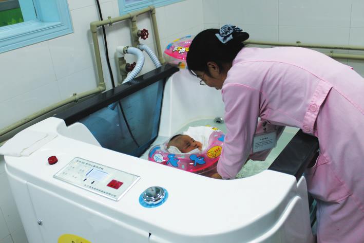 崭新的邵阳市第一人民医院儿童康复治疗中心水